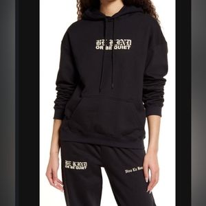 Viva la Bonita Be kind hoodie new with tags size Small black